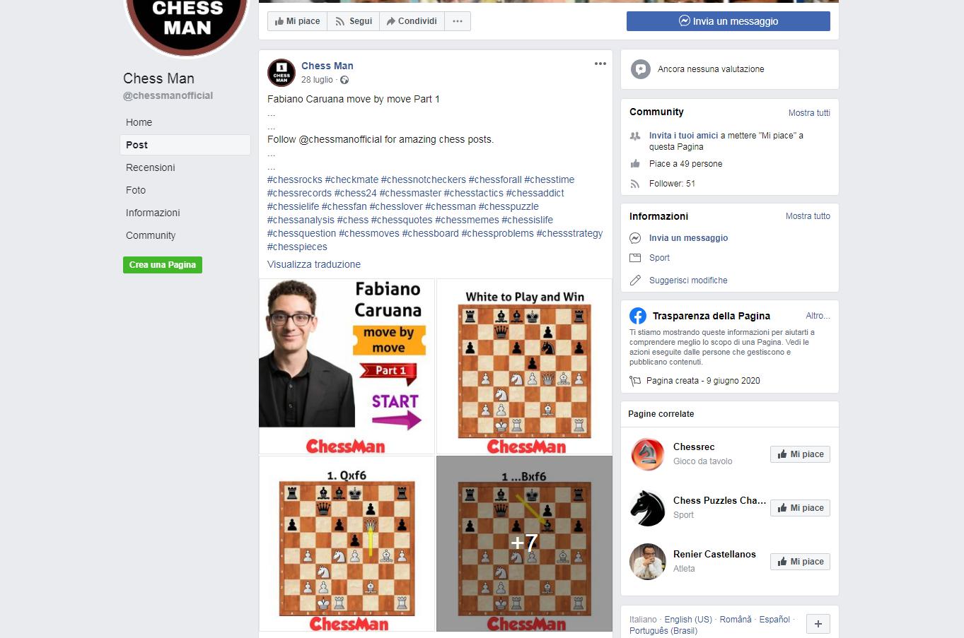 Photo of Chess Man - <b>Fabiano Caruana</b> move by move Part 1
