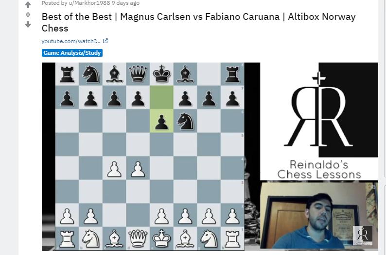 Photo of Best of the Best | Magnus Carlsen vs Fabiano <b>Caruana</b> | Altibox Norway Chess
