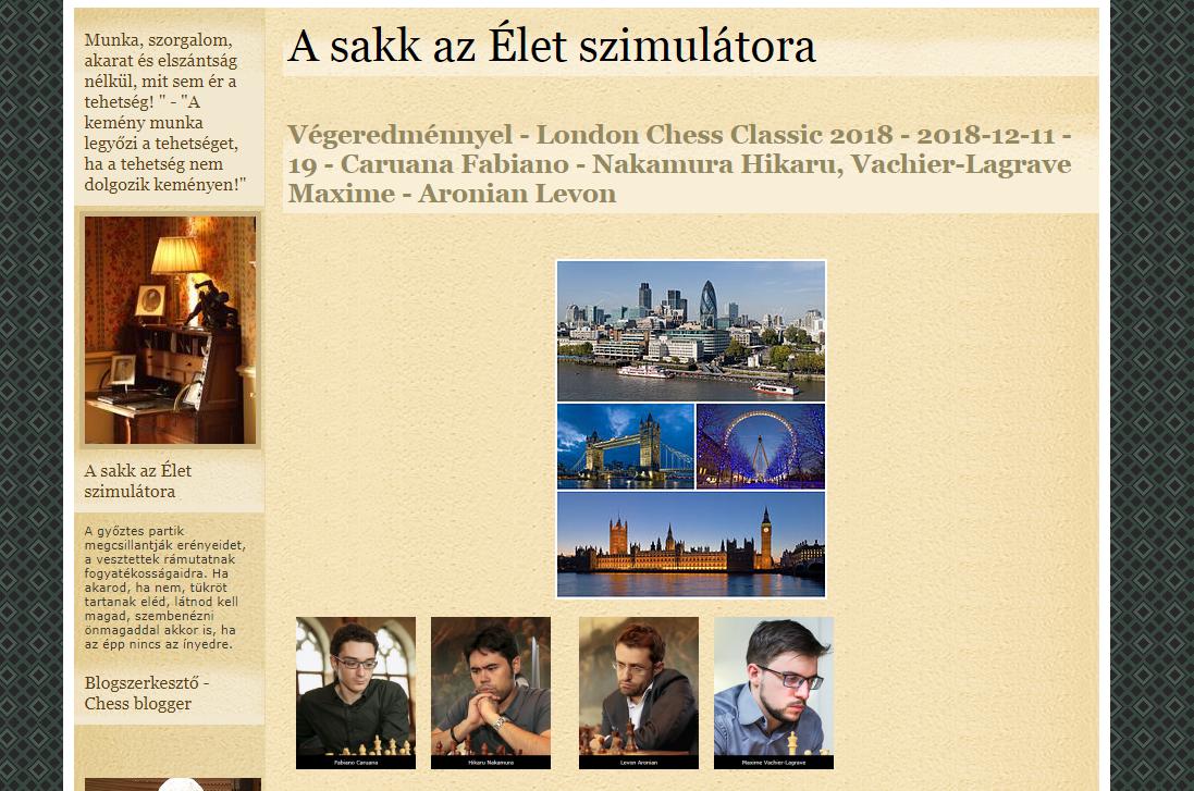 Photo of London Chess Classic 2018 - 2018-12-11 - 19 - Caruana Fabiano