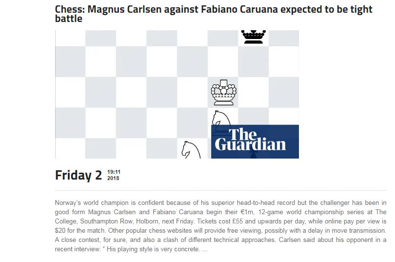 Photo of Chess: Magnus Carlsen against Fabiano Caruana expected to be tight battle