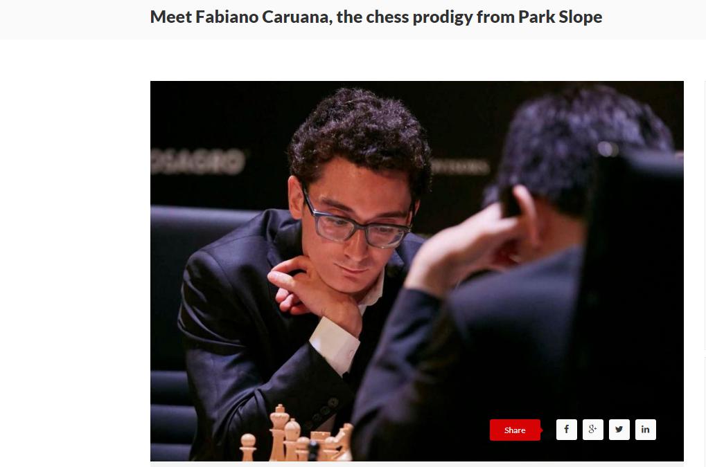 Photo of Meet Fabiano Caruana, the chess prodigy from Park Slope