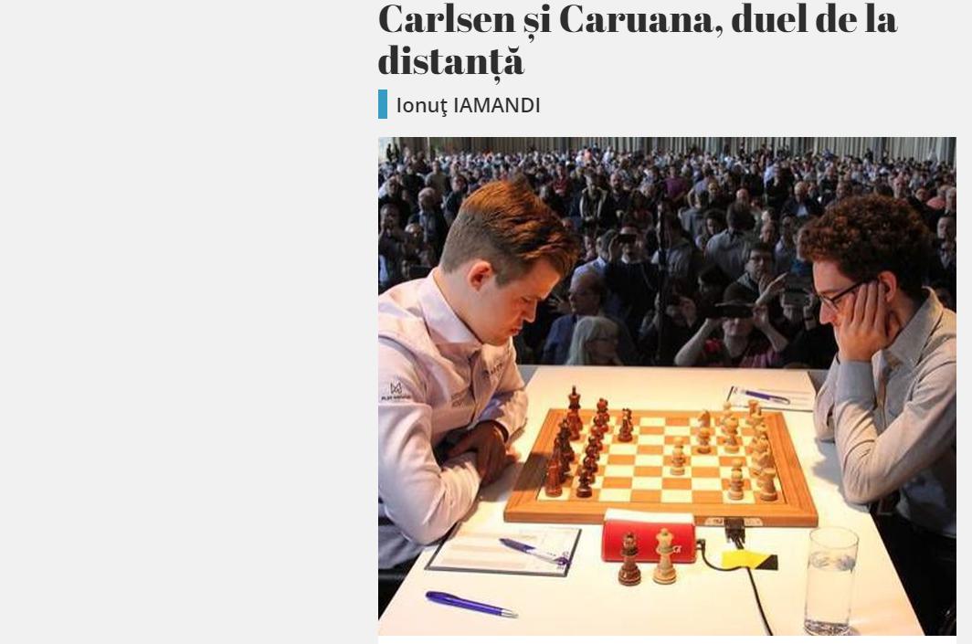 Photo of Carlsen ?i Caruana, duel de la distan??