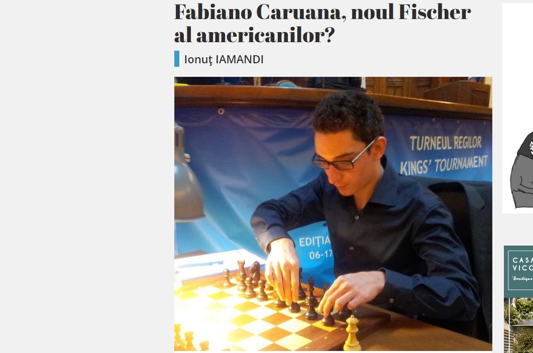 Photo of Fabiano Caruana, noul Fischer al americanilor?