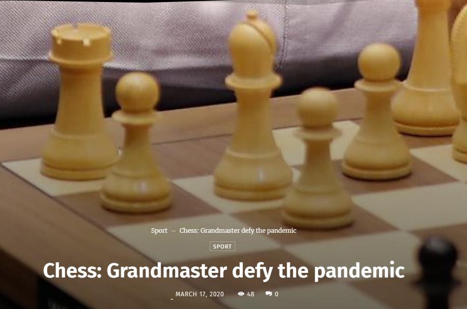 Photo of Chess: Grandmaster defy the pandemic