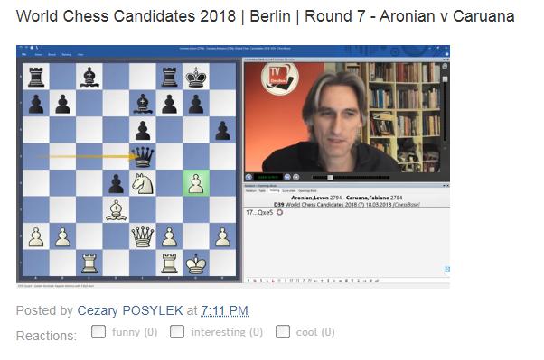 Photo of World Chess Candidates 2018 | Berlin