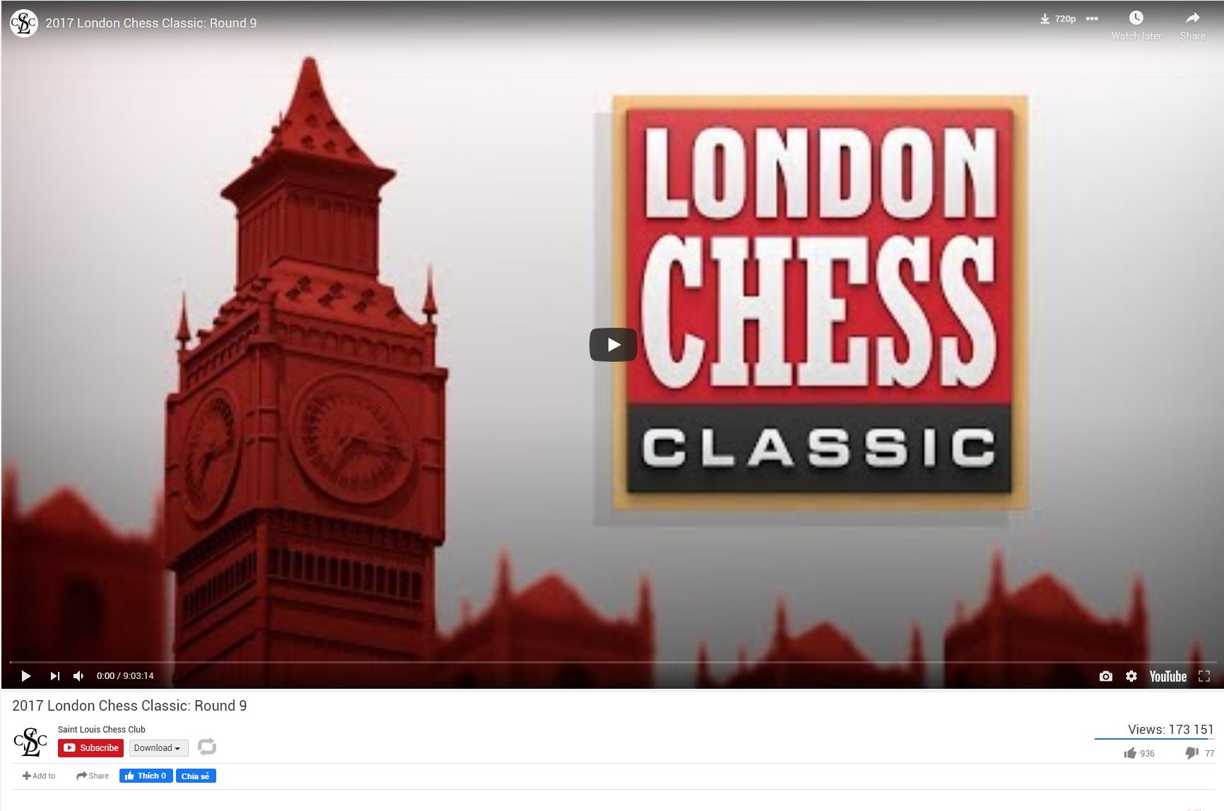 Photo of 2017 London Chess Classic: Round 9