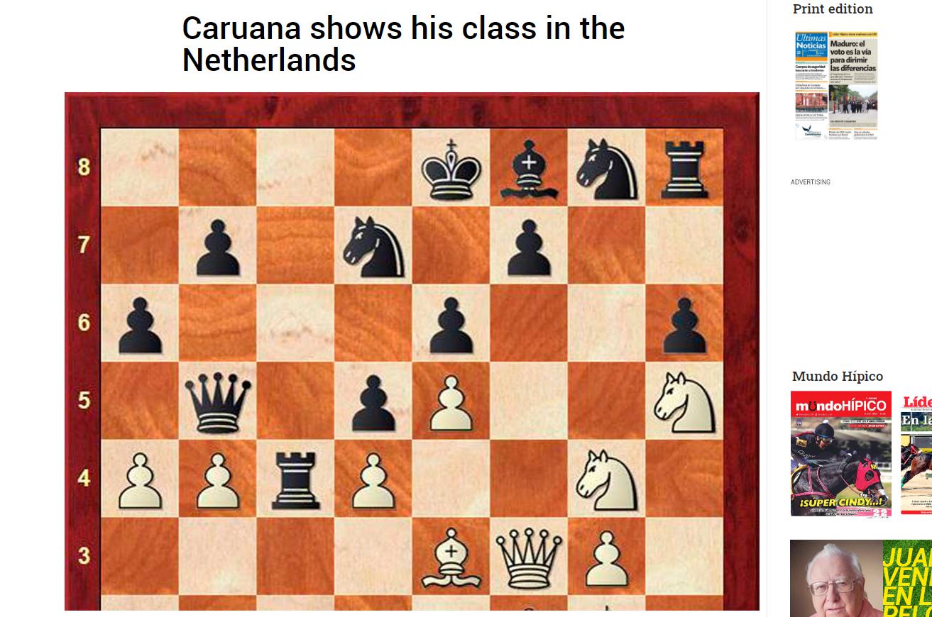 Photo of <b>Caruana</b> shows his class in the Netherlands