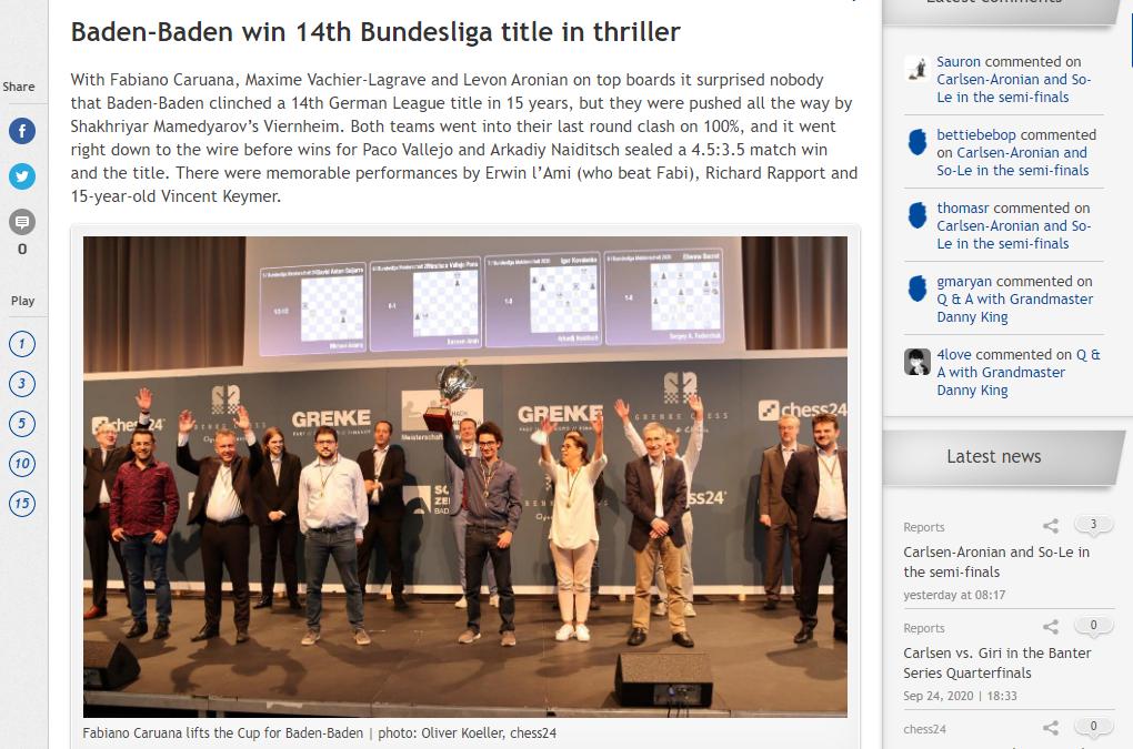 Photo of Baden-Baden win 14th Bundesliga title in thriller
