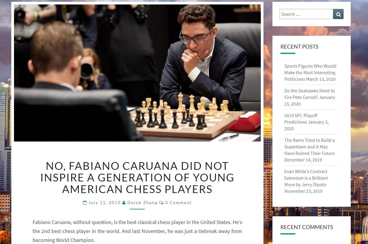 Photo of No, Fabiano Caruana Did Not Inspire a Generation of Young American Chess Players