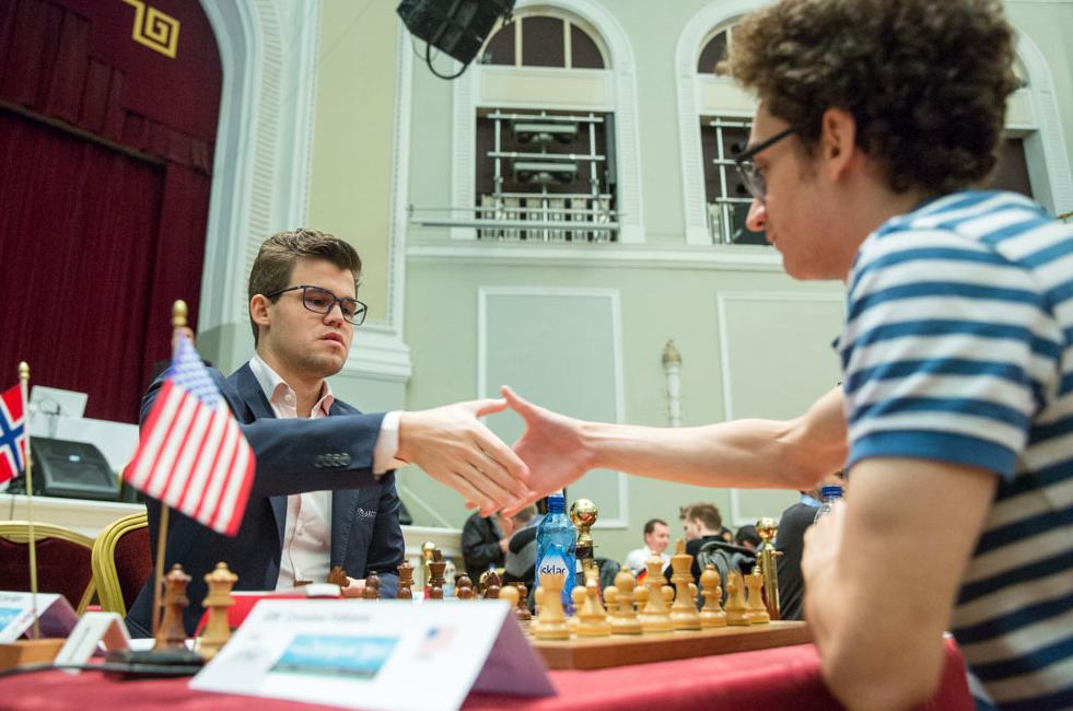 Photo of Baramidze vs caruana games